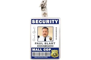 FIGHERO Mall Cop Paul Blart Security ID Badge