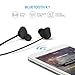 ANDPLAY Wireless Headphones Compatible for iPhone 7 Plus/X /8 Bluetooth Headsets for Men Samsung Galaxy S7 S8 S9 Sports Headphones Noise Reduction Earphones Running Earbuds with Microphone (Black)