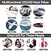 USUNO Cervical Neck Pillows - Neck Support Relaxer - Neck and Shoulder Traction Device - Cervical Relief Pillow, Relieve Neck and Shoulder Pain. (Pink)