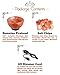 Whiteswade Himalayan Salt Lamp Signature 'Rumeisa Firebowl' with Salt Chips, 6ft UL-Approved Dimmer Switch and Bulb. Authentic Himalayan Crystal Rock. Popular Feng Shui Décor.