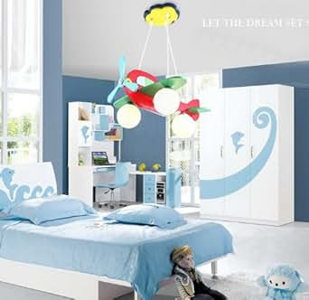 New! Lovely Aircraft Models Chandelier/ Pendant Children's ...
