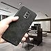 Orzero Case for OnePlus 6T Luxury Alcantara Material, Scratch Resistant Anti Slip Grippy TPU Soft Frame, Washable Full Body Cover Heavy Duty Protection -Dark Grey