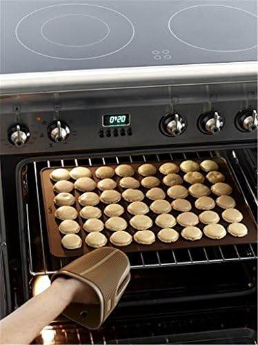 Yunko Macaron Macaroon Baking Sheet Mat Muffin DIY Chocolate Cookie Mould Mode - 48 Capacity