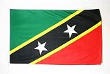 AZ FLAG Saint Kitts and Nevis 3x5 ft Flag 100D Polyester Two Grommets view 4