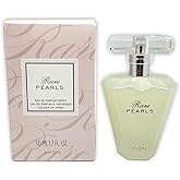 AVON Rare Pearls Eau De Parfum Spray for Women, 1.7 fl oz, Elegant Soft Floral Fragrance with Magnolia, White Pepper and Rosewood, Long Lasting and Timeless Scent
