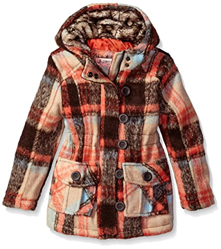 Urban republic baby girls ur wool jacket, brown 1, 24m