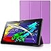 Lenovo Tab 2 A10 & Lenovo Tab 3 10 Case - HOTCOOL Ultra Slim Lightweight Stand Cover Case For Lenovo Tab 2 A10-70 & Lenovo Tab 3 10 Business Tablet(With Auto Wake/Sleep Feature), Purple