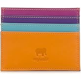 mywalit Double-Sided Leather Credit Card Holder | 6 Card Slots & ID Window | Copacabana | Stylish & Compact Accessory for Men & Women | Perfect for Everyday Use