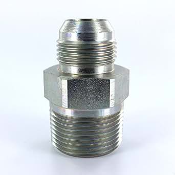 Parker Triple-Lok 4-4 FTX-B Male Connector 1/4 in. JIC and 1/4-18 in. NPT - Brass | Amron
