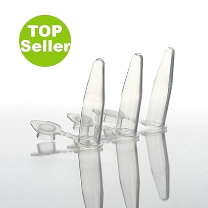 Reaktionsgefäße 0.5 ml, transparent, unsteril, 1 Pack (1000 Stück)