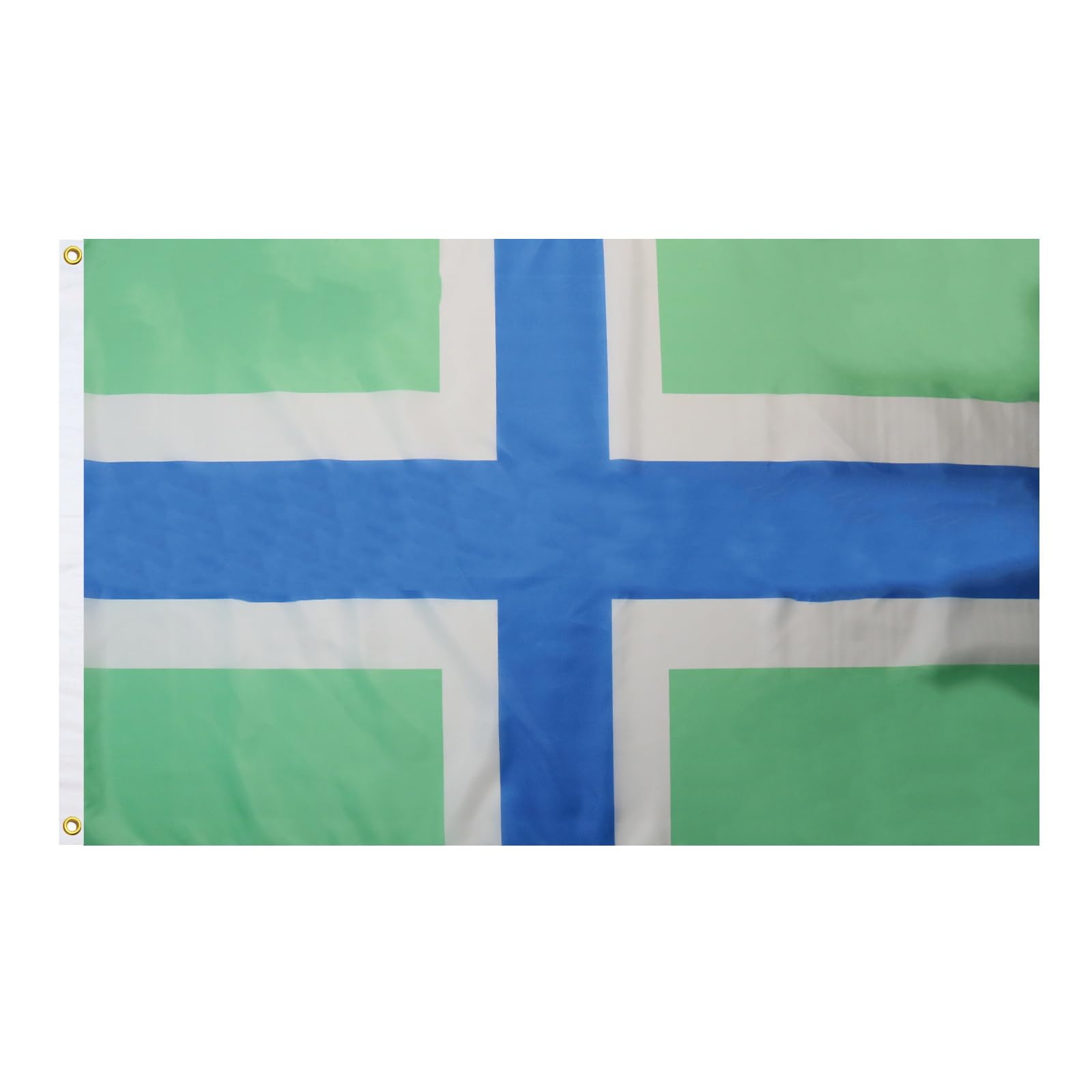 AZ FLAG - Gloucestershire New County Flag - 2x3 Ft - 100D Polyester County Of Glos. - England Banner with Two Metal Grommets - Fade Resistant - Vivid Colors - 2' x 3' Feet - 90x60 Cm