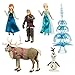 2014 Disney Frozen Elsa Musical Ice Castle Playset Olaf Sven Anna Kristoff Figures