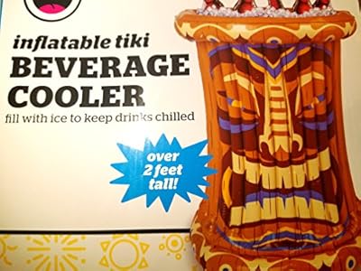 Inflatable Tiki Beverage Cooler