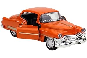 Zerodeko Cars 1PC Classic Alloy Coupe Vintage Car Styling Model, 1/32 Scale Diecast Model Toy Car Model Collection Decoration Ornaments, Mini Car Photo Prop for Home Desk Bookshelf Cabinet Model Cars