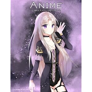 Anime libro para colorear 1 (Volume 1) (Spanish Edition)