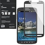 i-Blason HD Matte Bubble Free Screen Protector for Samsung Galaxy S4 Active (i9295 Water Resistant Version) Reusable Anti Glare (Black)