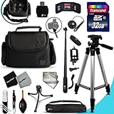 Xtech CANON POWERSHOT Accessories KIT for Canon POWERSHOT SX540, SX60 HS, SX50 HS, SX530 HS, SX610 HS, SX710 HS, SX410 IS, GX 7, G1 X, G1 X Mark II, G1 X,G15, G16, SX520 HS, SX600 HS, SX700 HS, SX510 HS, D30, D20, SX500 IS, S200, S120, N, N100, SX50 HS, SX40 HS,SX280 HS, SX270 HS, SX260 HS, A2500, A1400, A3500 IS, S110, SX170 IS, SX160 IS, SX500 IS, A810, A1300, A2300, A2400 IS, A3400 IS, A4000 IS, SX240 HS, SX260 HS Digital Cameras Includes: 32GB High Speed SD Memory Card + Pro Grade 60' inch Tripod + Well Padded Camera Case + 3 in 1 Monopod + MORE