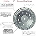 7” Concrete Double Row Diamond Grinding Cup Wheel for Angle Grinder Double Row