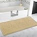 MAYSHINE Plush Shaggy Chenille Bath Mat | Extra Soft, Super Absorbent, Non-Slip Bathroom Rug | Fluffy Microfiber, Area Rug Sets for Bathroom Floor, Kitchen, Living Room | 47