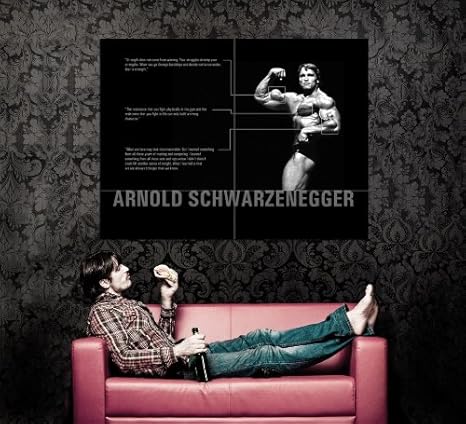 Amazon.com: XD7746 Arnold Schwarzenegger Mr. Olympia Muscles HUGE GIANT