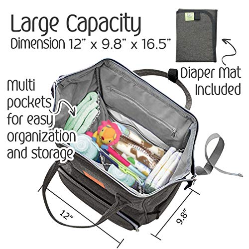 4 Baby+Diaper+Bag+Backpack+Multi+Function