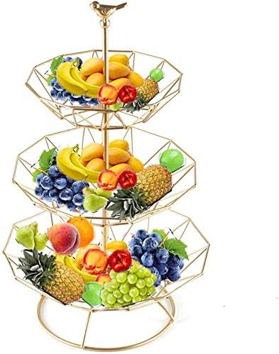 ZHEYANG Frutero Fruteros Cesta De Frutas De Encimera Soporte De