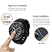 Samsung Gear S3 Classic/Frontier Screen Protector [2 Pack], Qoosea Ultra-Thin 2.5D 9H Hardness Crystal Clear Scratch Resistant Tempered Glass Screen Protector for Samsung Galaxy Gear S3 Smart Watch