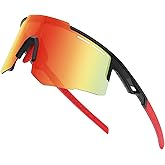 DUCO Polarized Sports Sunglasses for Men UV400 protection Shades Cycling Baseball Running Fishing Sun Glasses DC0030