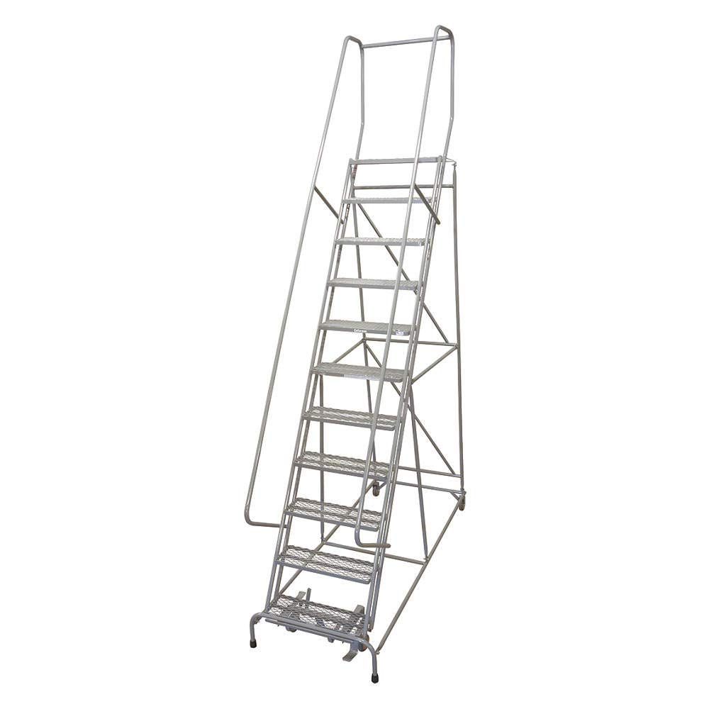 Cotterman 1012R2632A1E10B4C1P6 - Rolling Ladder 162in.H x 32in.W 12 Steps