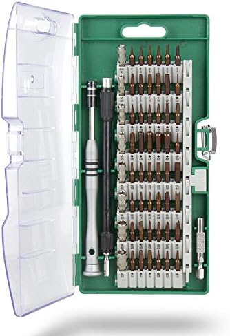 Screwdriver Set, 60 in 1 Magnetic Driver Kit Precision Screwdriver 56 Bits Professional Electronics Repair Tool Kit for iPhone, Tablet, Watch,PC,Cameras and Other Electronics