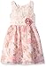 Jayne Copeland Girls' Lace Boice with Chiffon Print