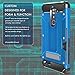 ZTE ZMAX PRO/ZTE Blade X Max Case, Evocel [Explorer Series Pro] Dual Layer Credit Card Case with Magnetic Kickstand for ZTE ZMAX PRO (Z981) / ZTE Blade X Max (Z983), Blue