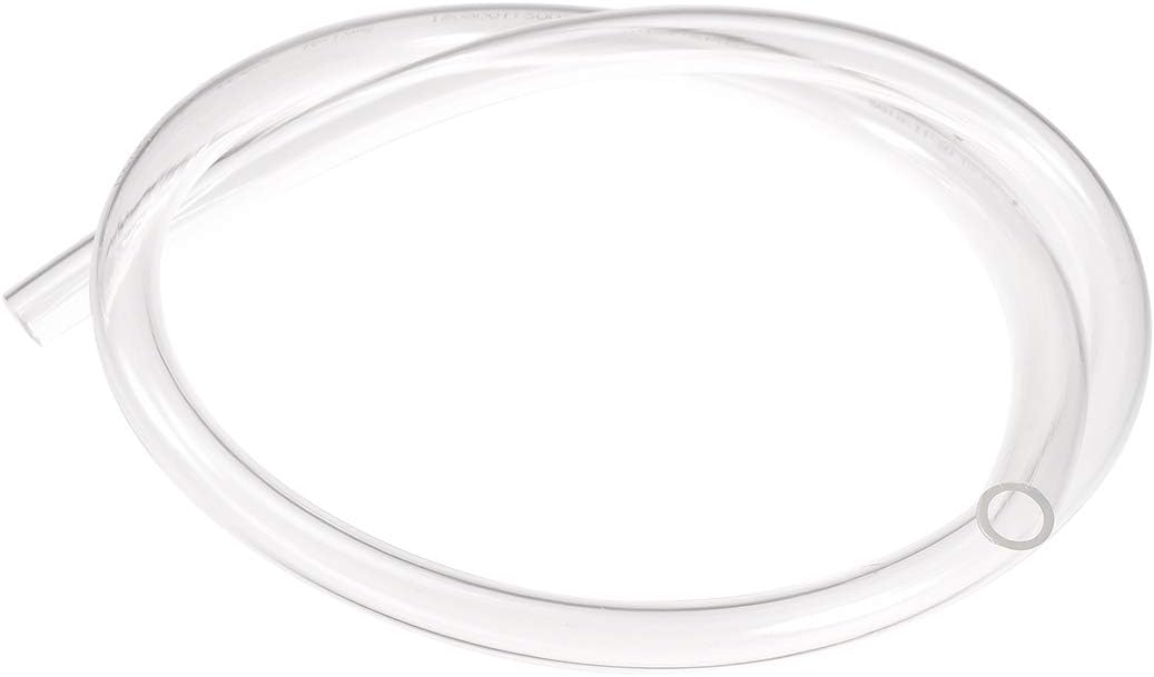 sourcing map Pneumatic Air Tubing, 16mm OD x 12mm ID 1m (39.4 Inch) PU Polyurethane Air Compressor Clear Tubing Hose Pipe
