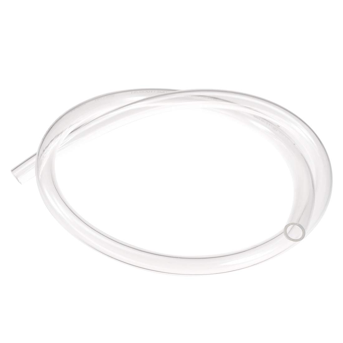 sourcing map Pneumatic Air Tubing, 16mm OD x 12mm ID 1m (39.4 Inch) PU Polyurethane Air Compressor Clear Tubing Hose Pipe