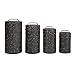 OHIO WHOLESALE, INC. Olde Country Food Safe Tin Canisters | Kitchen Home Decor | Air Tight Storage | Set of 4 |