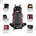 TETON Sports Fox 5200 Internal Frame Backpack; High-Performance Backpack for Backpacking, Hiking, Camping Mars Red, 34