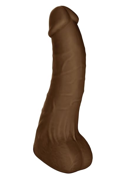 Silicone Basics - Long John - Dildo - Braun