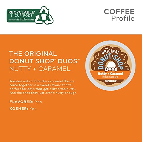 Keurig The Original Donut Shop Coffee Variety Pack, Single Serve KCup