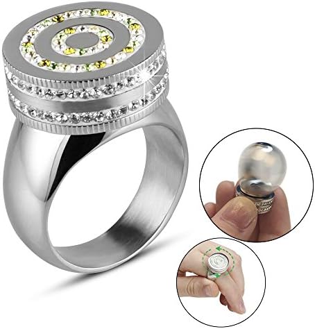 Fashion Recreation Ring Jewelry Set - Ring Gyro 2017 New Design Superior Stainless Steel Magic Ring For Both of Men and Women 18 Months Guarantee 2000+ Instagram Likes Size9
