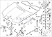 BMW Engine Mechanism Hood Release Cable Center 745i 750i 760i ALPINA B7 745Li 750Li 760Li