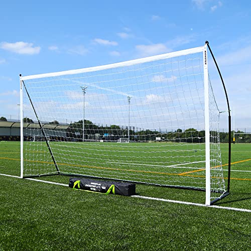 QUICKPLAY Kickster Elite Soccer Goal 12x6' Ultra Portable Indoor