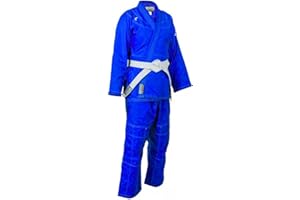 Reevo Super Fly Light BJJ Gi - Brazillian Jiu Jitsu Uniform w/Free White Belt
