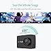 YI Lite Action Camera, Sony Sensor 16MP Real 4K Sports Camera, 2 Inch Touchscreen,150° Wide Angle Lens and EIS- Black
