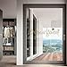 AmazingWall 8x22 Believe in Yourself Wall Sticker Quote Inspiration Letters Office Living Room Bedroom Peel and Stick