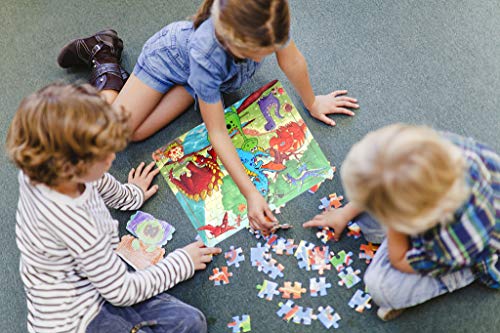 4 Puzzles+Preschool+Educational+Learning+Toddlers