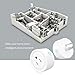 Smart Plug, Mini Outlet Plug Wifi Socket with Timing Function, No Hub Required, Remote Control Devices from Anywhere, Works with Amazon Alexa, Kids Room Assistant by Kulussy (White)