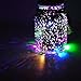 Solar Jar Lights,Hanging Solar Lights Outdoor Glass Jar Sogrand 4Color 8LED Copper Wire Quicksilver Electroplating Copper Cap,Decorative Lantern,for Garden Party Bar Bedroom Landscape