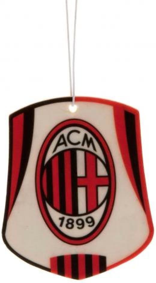AC Milan FC Official Football Gift Air Freshener Car Accessory - A Great Christmas / Birthday Gift Idea For Men And Boys
