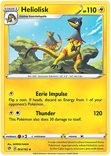 Heliolisk - 064/192 - Uncommon - Reverse Holo