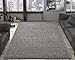 Indoor Solid Design Jute Back 8x10 Soft Shag Area Rug for Bedroom, Living Room, Dining Room, Office, 7'10